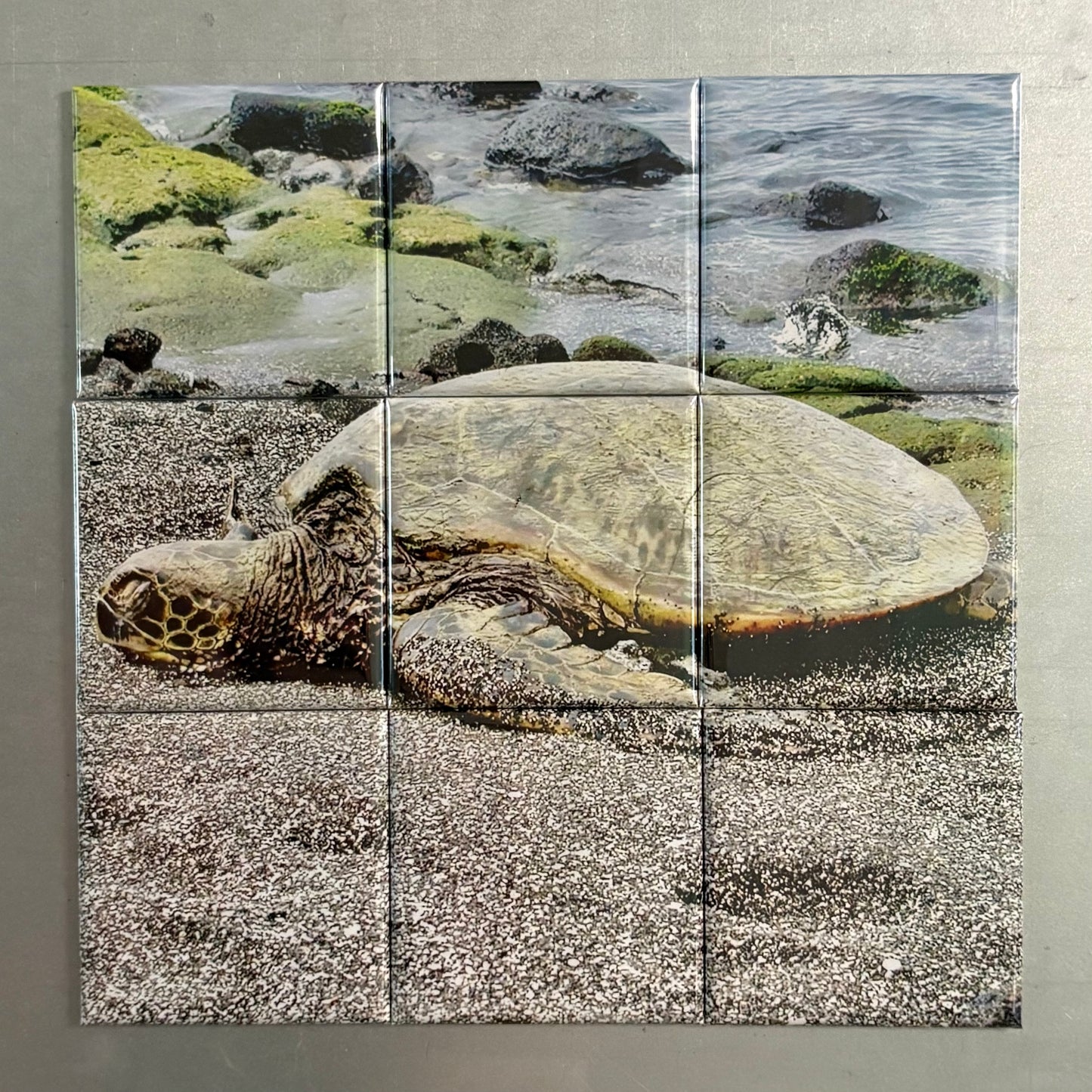 9 Piece Custom Photo Puzzle Magnet (2"X2")